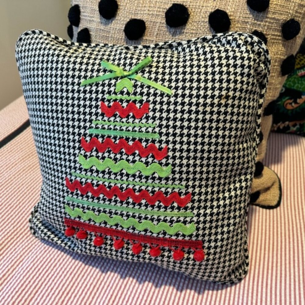 Custom made Christmas pillow